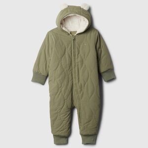 Baby Gap Quilted Sherpa One Piece - Sizes 6-12